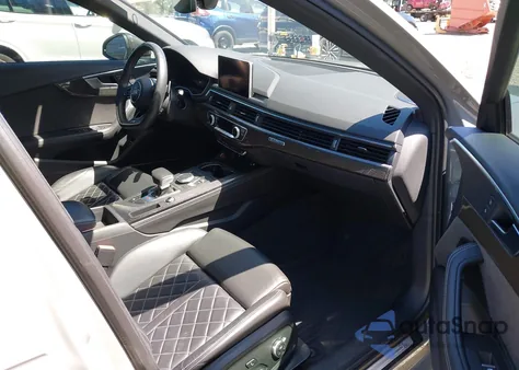 2019 Audi S4 3.0T Premium z USA, uszkodzony, nr VIN WAUB4AF48KA006054